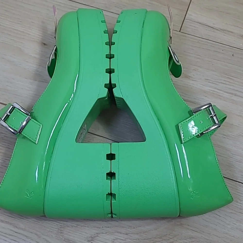 Koi TIRA MARY JANE SHOES ‘CHEEKY FROG EDITION’ women’s size US 8 EU 39 - Picture 13 of 14